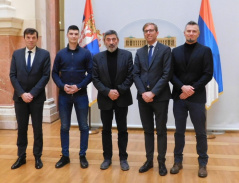 17 January 2020 MP Prof. Dr Ljubisa Stojmirovic with the delegation to the Slovenian Ministry of Education, Science and Sport